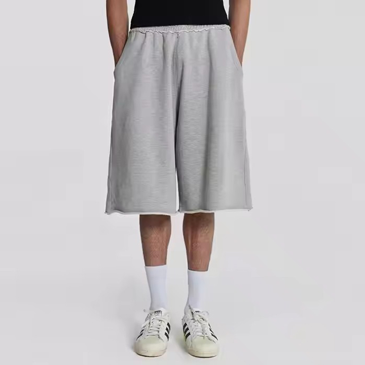 apparel factory oem mens casual streetwear blank basketball shorts blank shorts wholesale